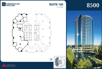 8000-8500 Normandale Lake Blvd, Bloomington, MN for rent Floor Plan- Image 1 of 2