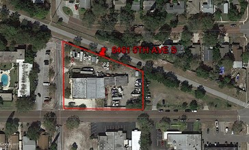 6461 5th Ave S, Saint Petersburg, FL - aerial  map view