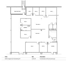 8401-8475 Helgerman Ct, Gaithersburg, MD to rent Floor Plan- Image 1 of 1