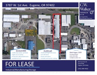 More details for 3787 W 1st Ave, Eugene, OR - Industrial for Rent