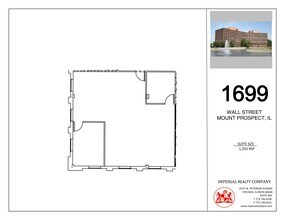 1699 Wall St, Mount Prospect, IL to rent Site Plan- Image 1 of 1
