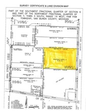 CR 374, Paw Paw, MI for sale Plat Map- Image 1 of 2