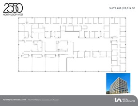 2550 N Loop Fwy W, Houston, TX for rent Site Plan- Image 2 of 2