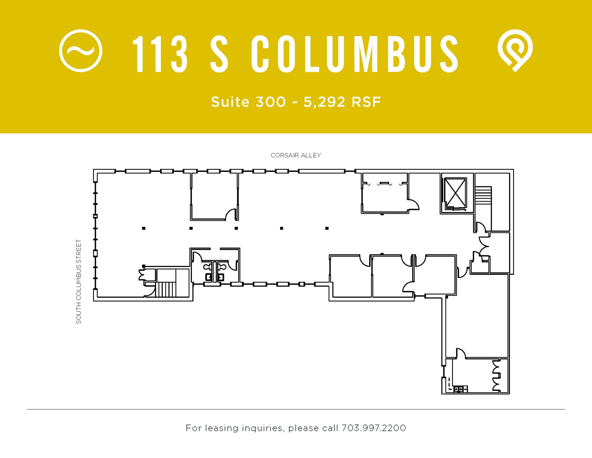 113 S Columbus St, Alexandria, VA to rent Floor Plan- Image 1 of 1