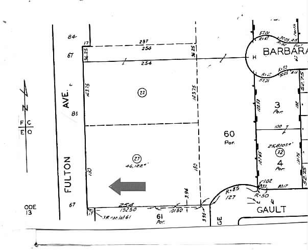 7100 Fulton Ave, North Hollywood, CA for sale - Plat Map - Image 2 of 14