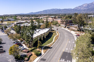 10601 Civic Center Dr, Rancho Cucamonga, CA - aerial  map view