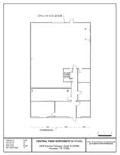 2501 Central Pky, Houston, TX to rent Site Plan- Image 1 of 1