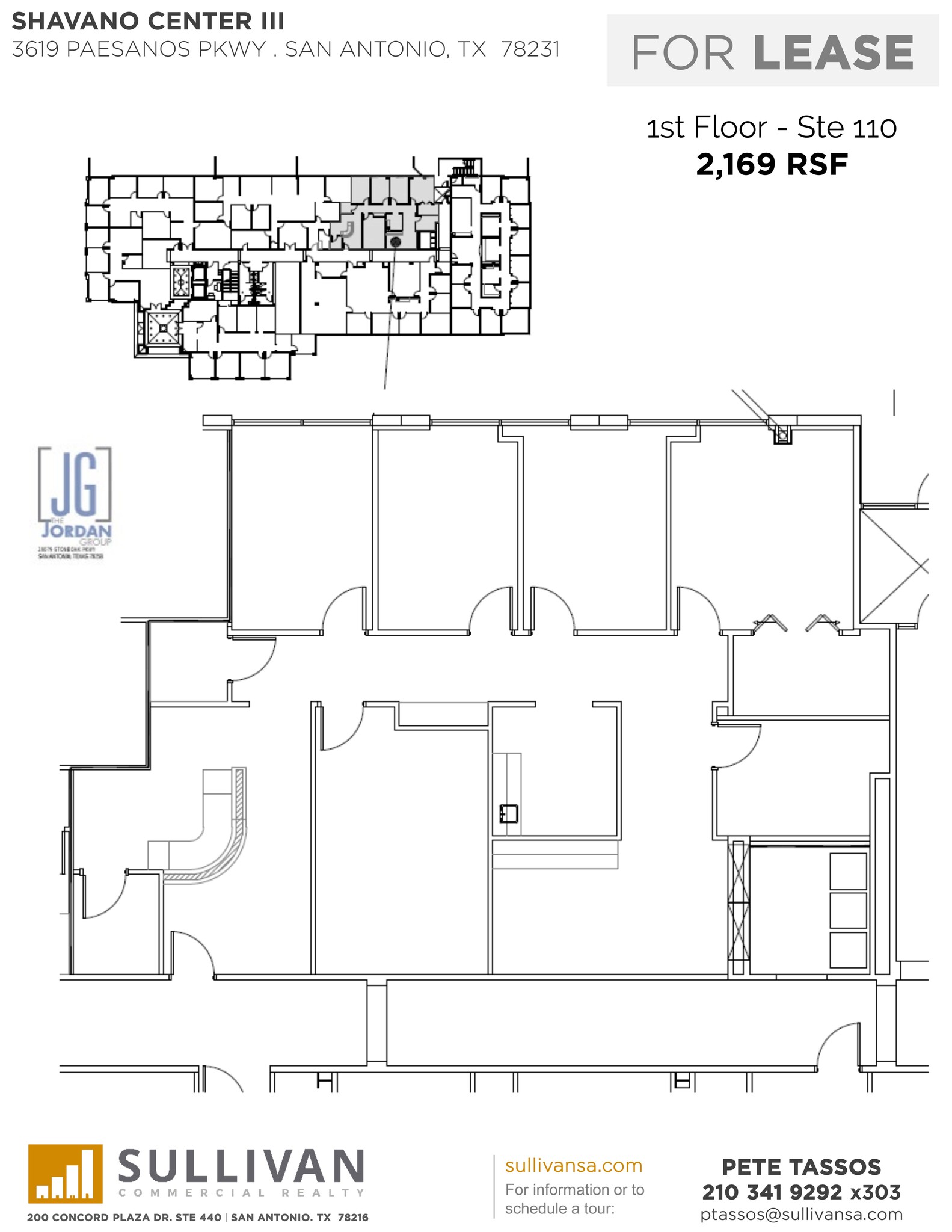 3602 Paesanos Pky, San Antonio, TX for rent Site Plan- Image 1 of 1