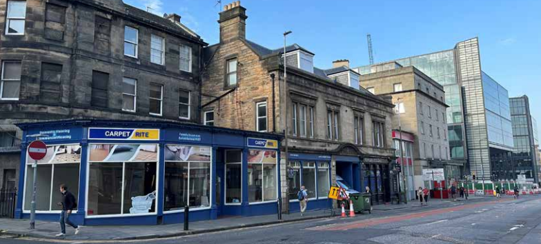 181-185 Morrison St, Edinburgh for rent - Building Photo - Image 1 of 1