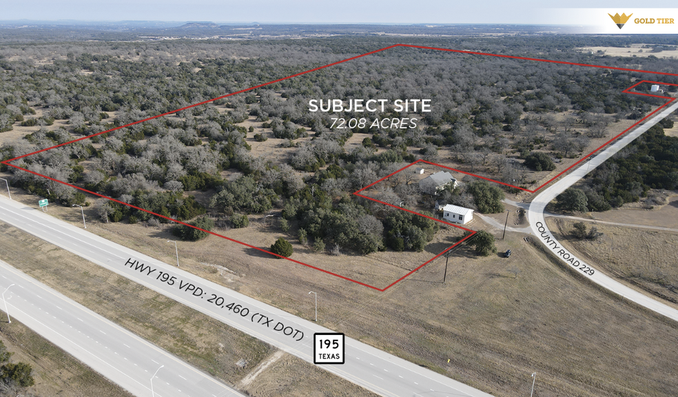 State Highway 195 & CR 229, Florence, TX for sale - Primary Photo - Image 1 of 1