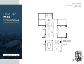 2945 Townsgate Rd, Westlake Village, CA for rent Floor Plan- Image 1 of 11