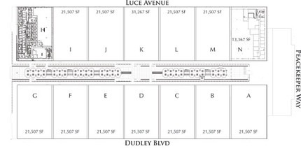 5008-5050 Luce Ave, Mcclellan, CA for rent Floor Plan- Image 1 of 1