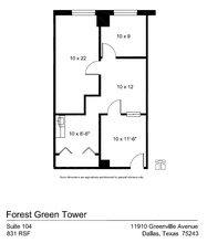 11910 Greenville Ave, Dallas, TX for rent Floor Plan- Image 1 of 1