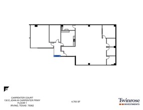 130 E John Carpenter Fwy, Irving, TX for rent Site Plan- Image 1 of 2