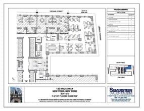 120 Broadway, New York, NY to rent Floor Plan- Image 1 of 1
