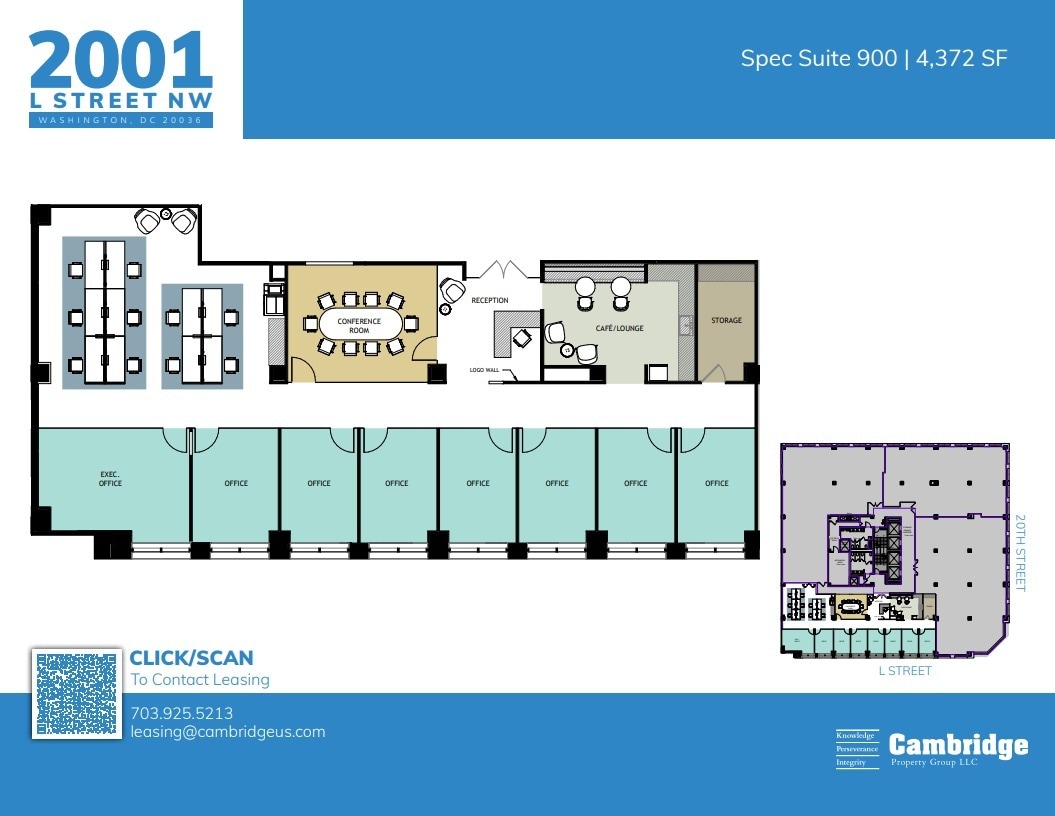 2001 L St NW, Washington, DC to rent Floor Plan- Image 1 of 1