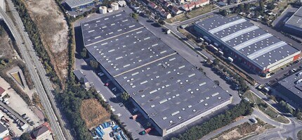 Stains, SSD - Aerial  map view