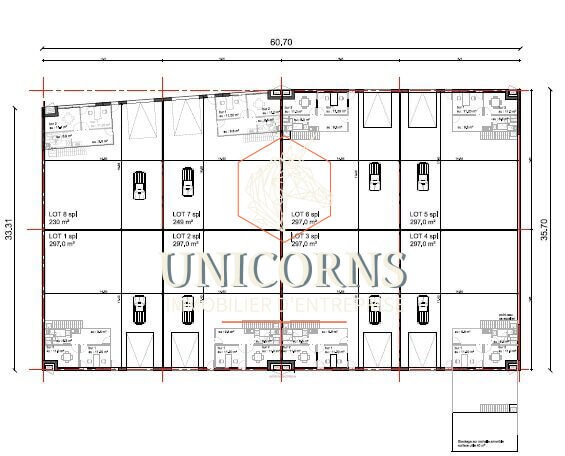Industrial in Roques for sale - Floor Plan - Image 2 of 7