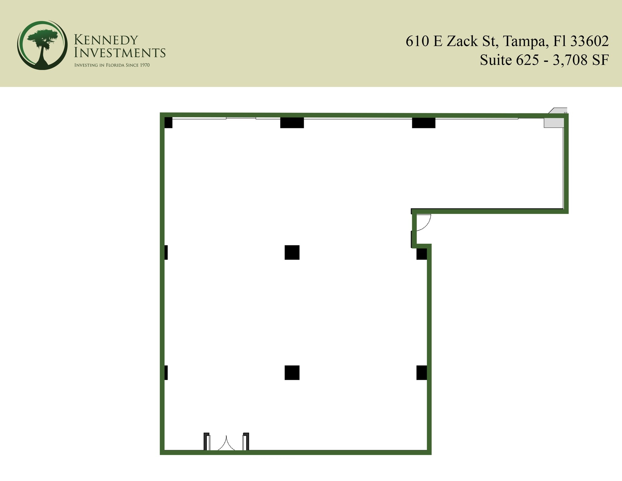 610 E Zack St, Tampa, FL to rent Site Plan- Image 1 of 1