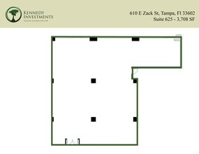 610 E Zack St, Tampa, FL to rent Site Plan- Image 1 of 1