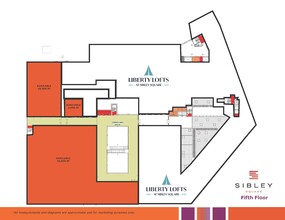 25 Franklin St, Rochester, NY for rent Floor Plan- Image 1 of 3