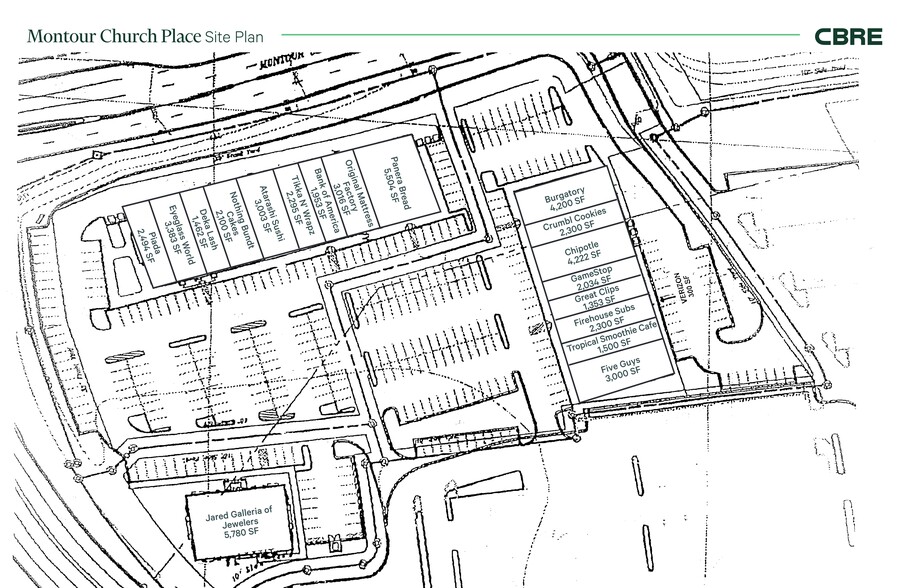 200-250 McHolme Dr, Pittsburgh, PA for rent - Site Plan - Image 3 of 3