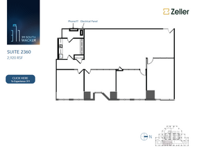 311 S Wacker Dr, Chicago, IL for rent Floor Plan- Image 1 of 2