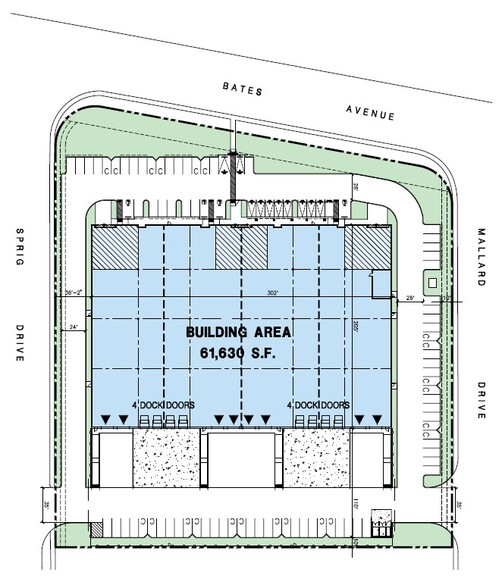 2520 Bates Ave, Concord, CA for rent - Floor Plan - Image 2 of 2