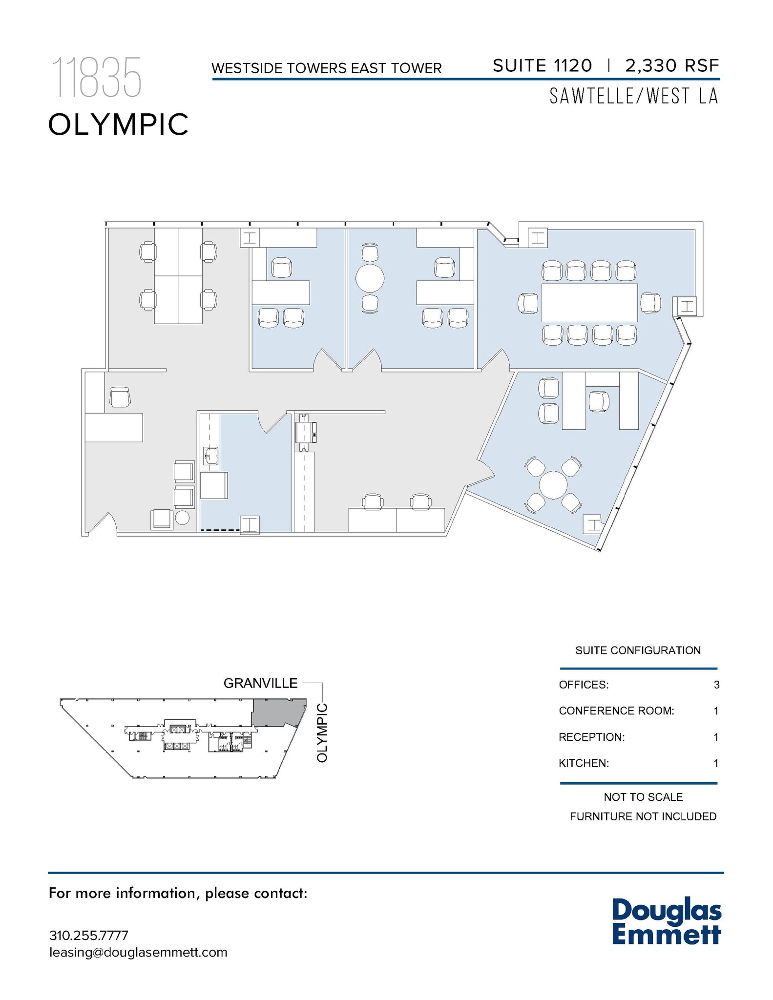 11845 W Olympic Blvd, Los Angeles, CA to rent Floor Plan- Image 1 of 1