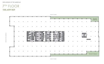 1290 Avenue of the Americas, New York, NY to rent Floor Plan- Image 1 of 4