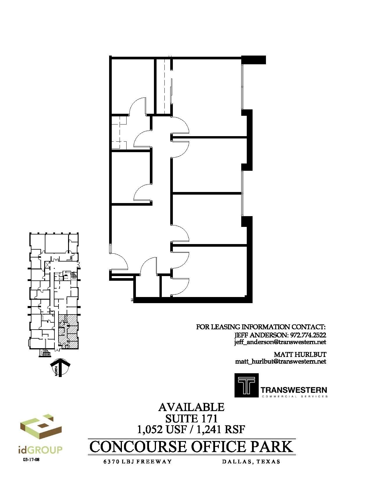 6350 LBJ Fwy, Dallas, TX to rent Floor Plan- Image 1 of 1