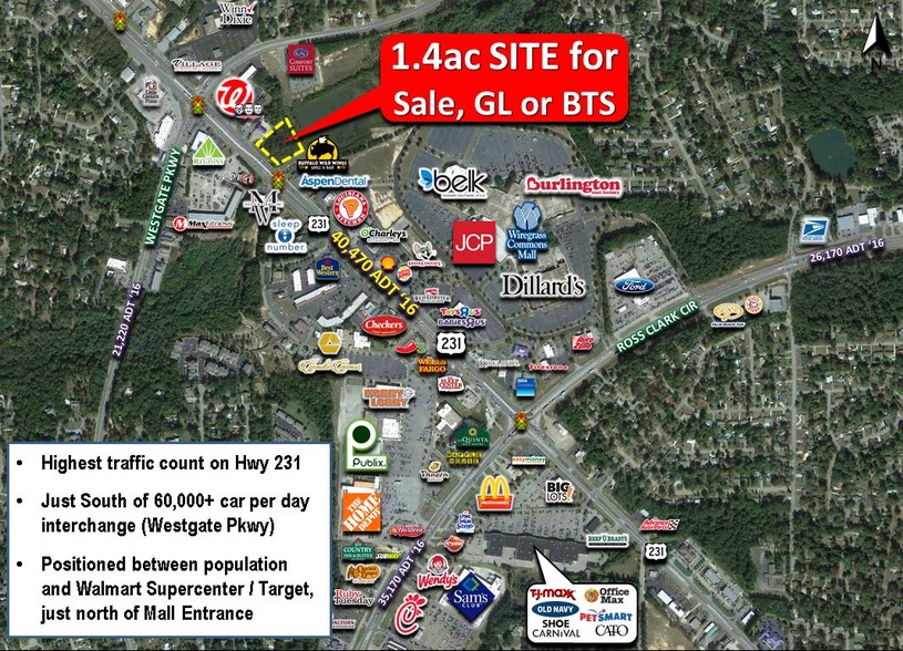 Montgomery Hwy & Retail Dr, Dothan, AL for sale - Other - Image 1 of 1