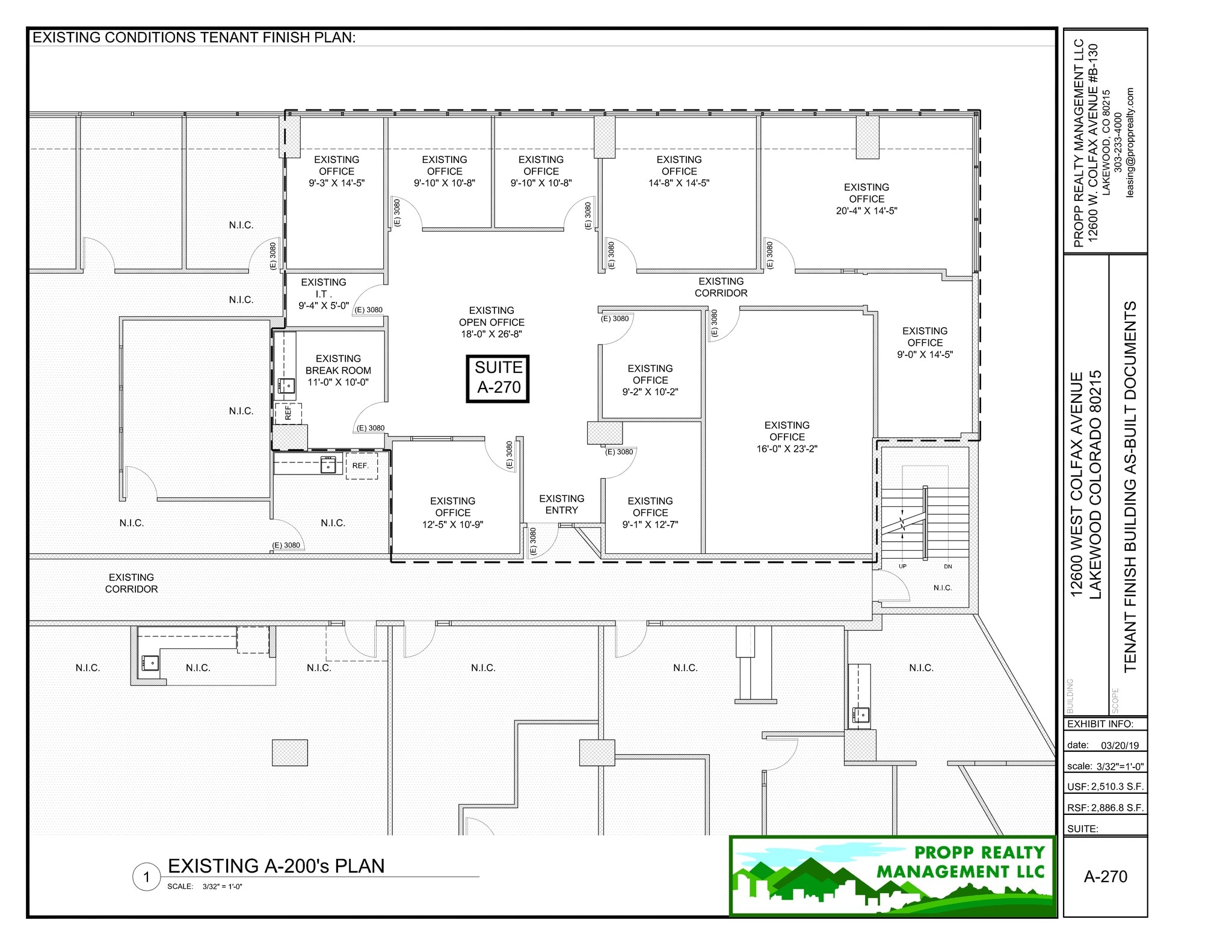 12600 W Colfax Ave, Lakewood, CO to rent Site Plan- Image 1 of 1