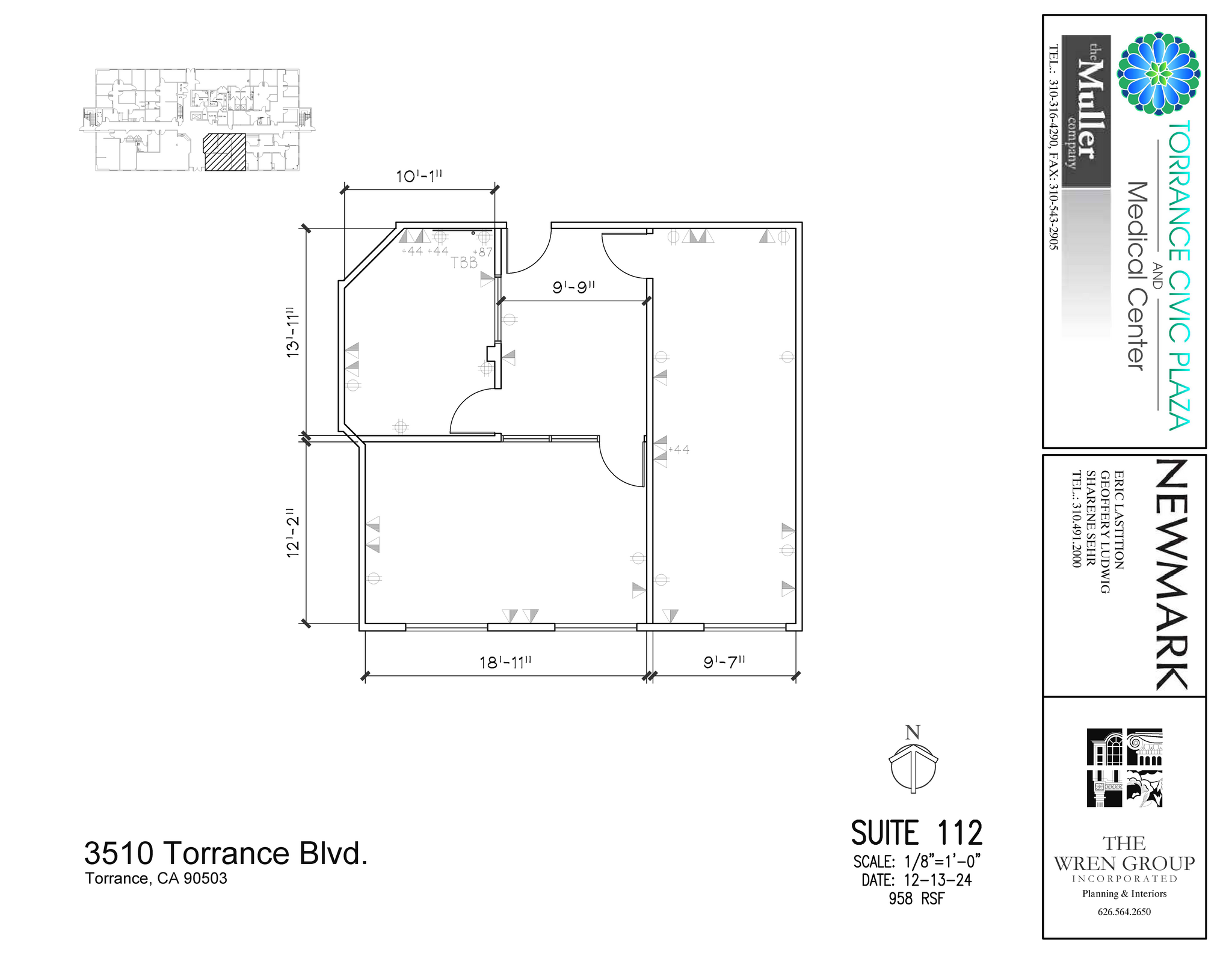 3400 Torrance Blvd, Torrance, CA for rent Floor Plan- Image 1 of 1