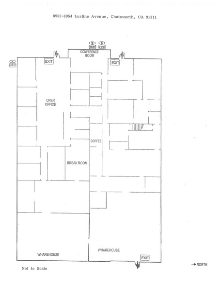 8950-8954 Lurline Ave, Chatsworth, CA for rent - Site Plan - Image 3 of 3