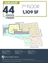 44 School St, Boston, MA for rent Floor Plan- Image 1 of 1