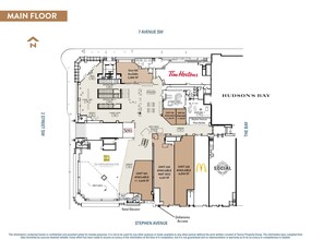 700 2nd St SW, Calgary, AB for rent Floor Plan- Image 1 of 2