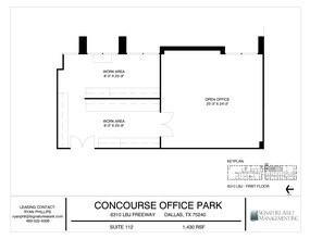6350 LBJ Fwy, Dallas, TX to rent Floor Plan- Image 1 of 1