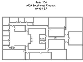 4669 Southwest Fwy, Houston, TX for rent Floor Plan- Image 1 of 1