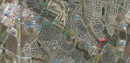 Kelly Lane, Pflugerville, TX - AERIAL  map view - Image1