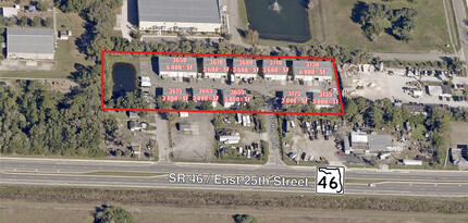 3670 Naseem Ln, Sanford, FL - aerial  map view