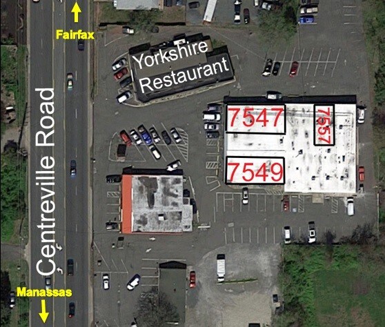 7565-7569 Centreville Rd, Manassas, VA to rent Aerial- Image 1 of 31