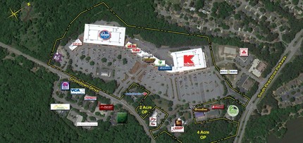 300-612 Crosstown Dr, Peachtree City, GA - aerial  map view - Image1