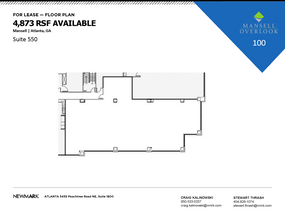 200 Mansell Ct E, Roswell, GA for rent Floor Plan- Image 1 of 1