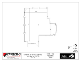 2075 W Big Beaver Rd, Troy, MI for rent Floor Plan- Image 1 of 2