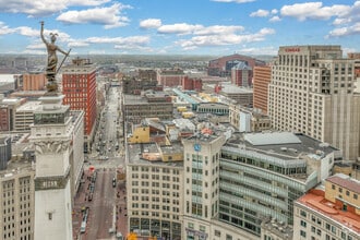 40 Monument Cir, Indianapolis, IN - AERIAL map view - Image1