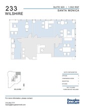 233 Wilshire Blvd, Santa Monica, CA for rent Floor Plan- Image 1 of 1