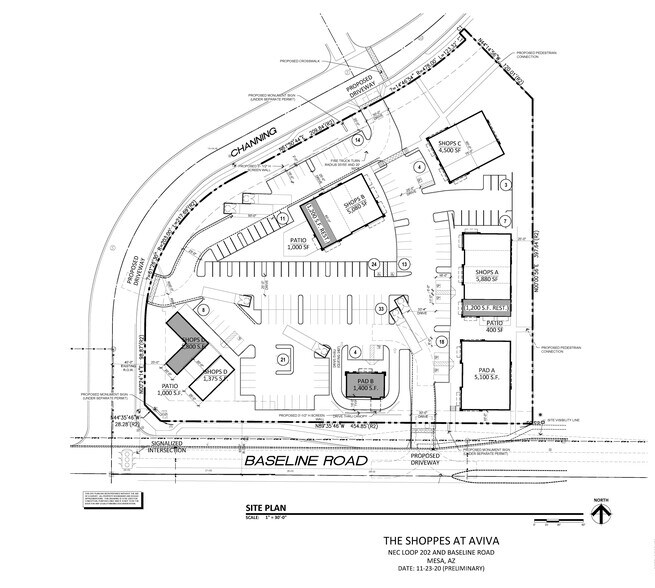Nec Baseline Rd & Hawes Rd, Mesa 85209 The Shops at Aviva