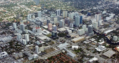 200 E Broward Blvd, Fort Lauderdale, FL - AERIAL map view - Image1