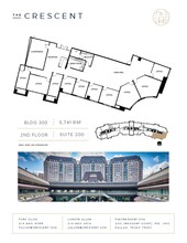 100 Crescent Ct, Dallas, TX for rent Floor Plan- Image 1 of 4